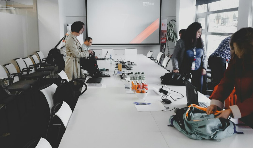 training workshop group